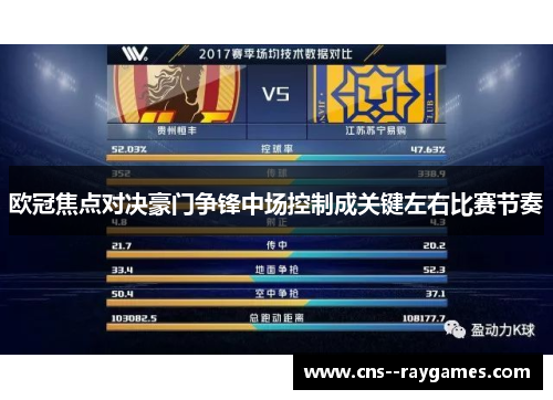 欧冠焦点对决豪门争锋中场控制成关键左右比赛节奏